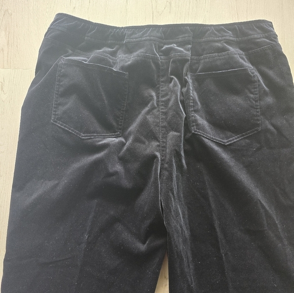 Eileen Fisher Woman Pull On Black Coudoury Pants 1X Straight Leg 36×30 - Picture 13 of 13
